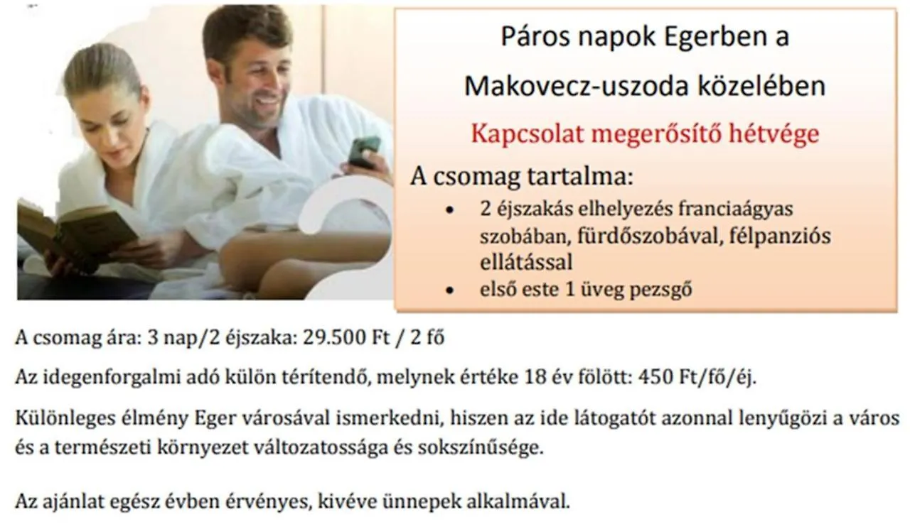 Turist Motel Eger 3*,  Hungary